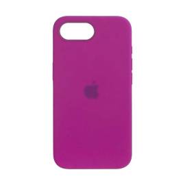 Чехол iPhone 16e Silicone Case MagSafe Fuchsia