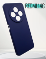 Чехол Xiaomi Redmi 14C Silicone Case темно-синий