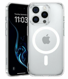 Чехол iPhone 16 Pro MagSafe Clear Case (прозрачный)