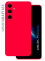 Чехол Samsung A55 Silicone Case бордовый