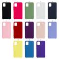 Чехол Samsung A51 Silicon Case белый