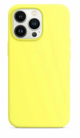 Чехол iPhone 13 Pro Max Silicone Case Желтый