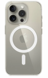 Чехол iPhone 15 Pro Clear Case Magsafe 