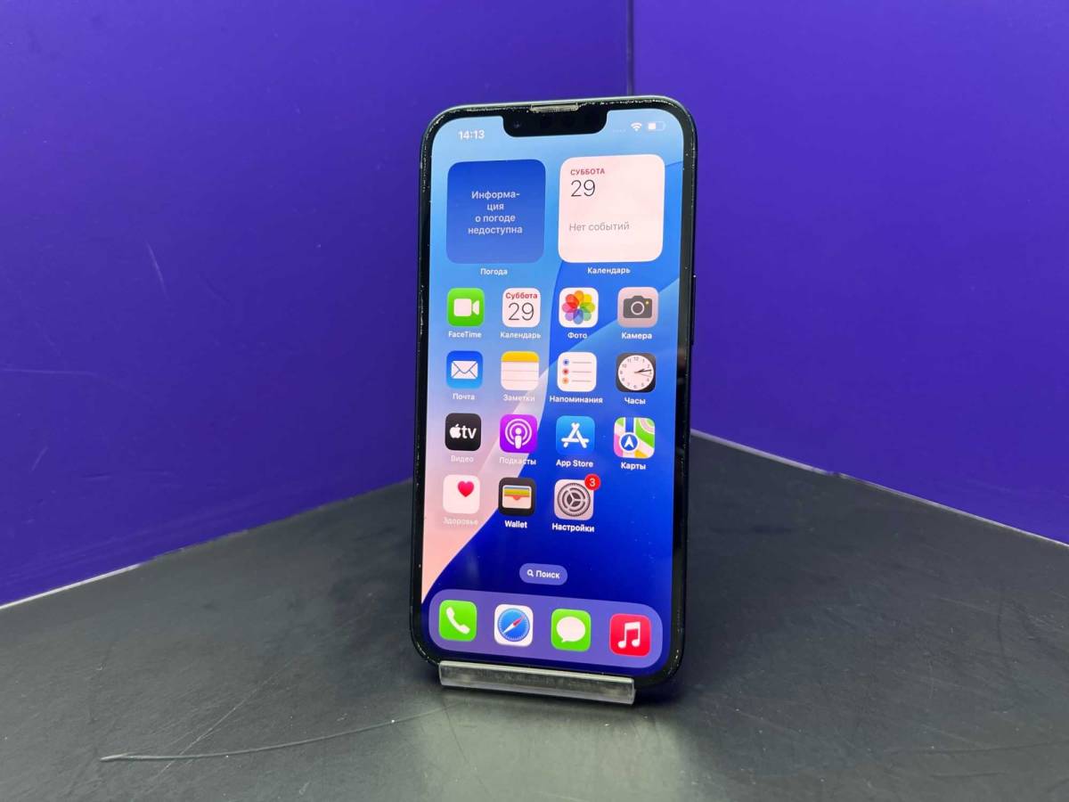 iPhone 13 128Gb Midnight Dual Sim АКБ 100% imei359189532314810