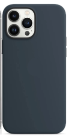 Чехол iPhone 13 Pro Max Silicon Case MagSafe без лого черничный