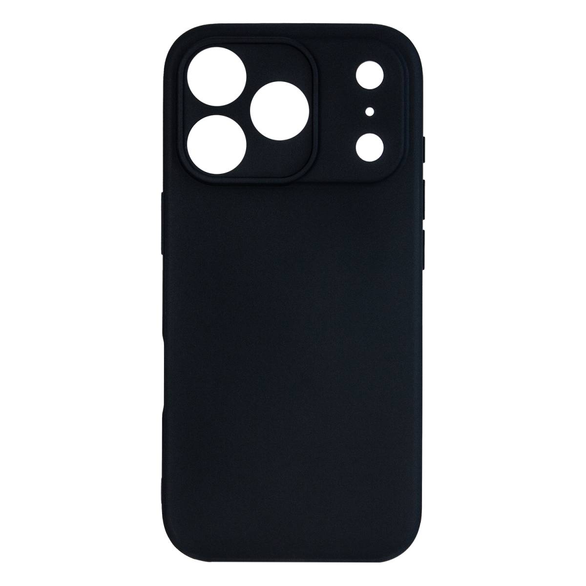 Чехол iPhone 17 Pro матовый черный