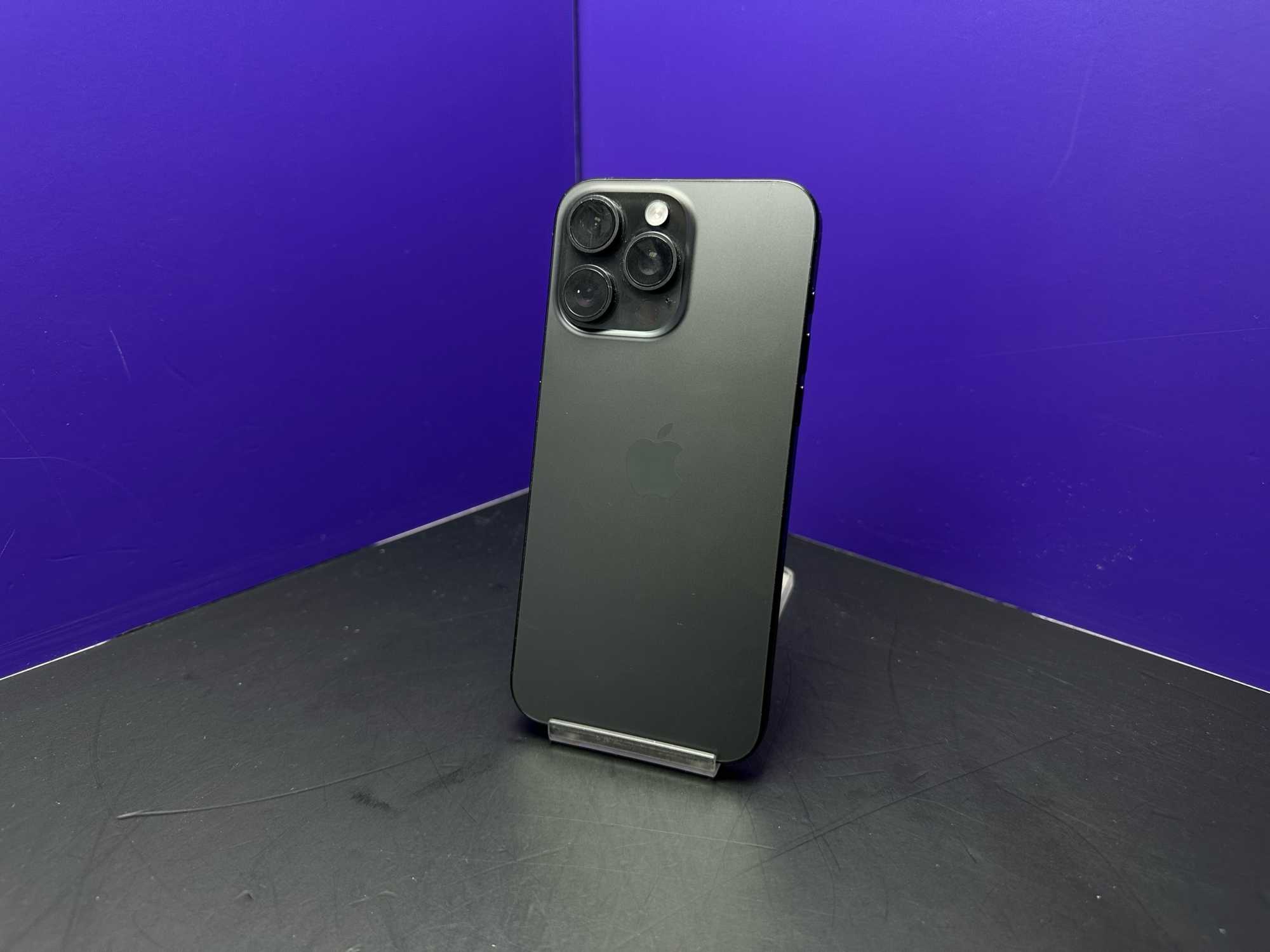 iPhone 15 Pro Max 256Gb Black Titanium АКБ 86% imei354064570768976