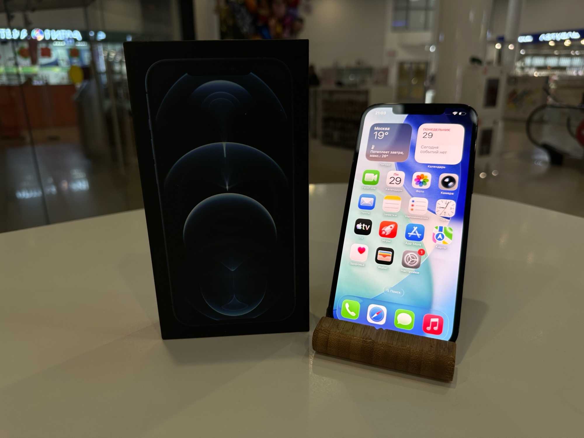 iPhone 12 Pro Max 128Gb Синий АКБ 100% imei350888746204241
