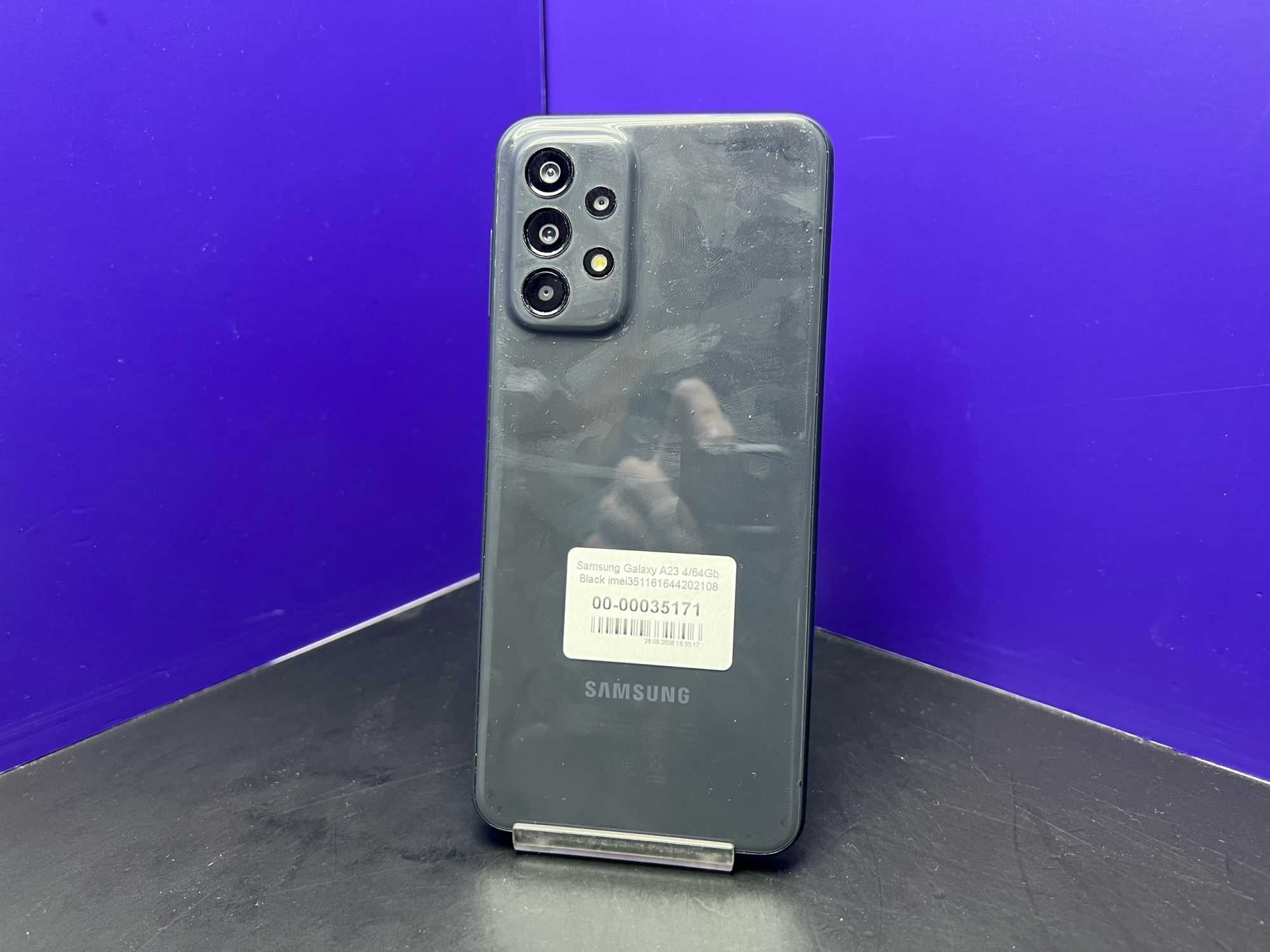 Samsung Galaxy A23 4/64Gb Black imei351161644202108