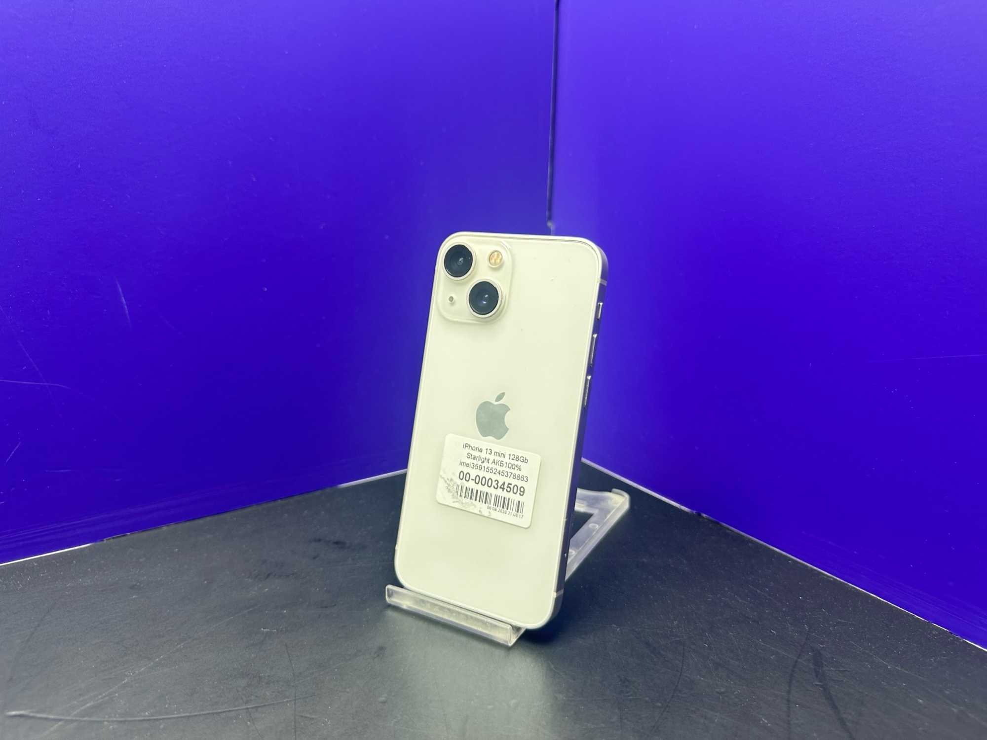 iPhone 13 mini 128Gb Starlight АКБ100% imei359155245378863