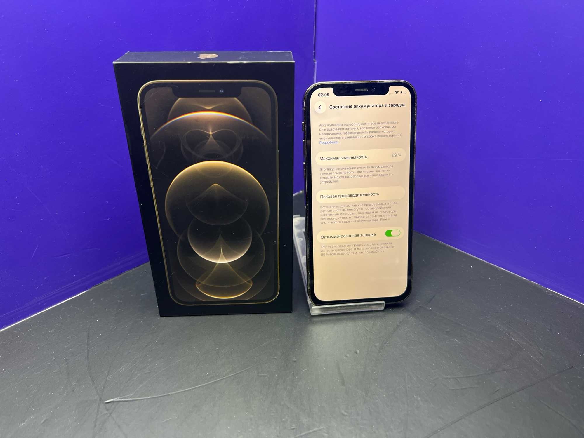 iPhone 12 Pro 512Gb Gold АКБ 89% imei356690115612598