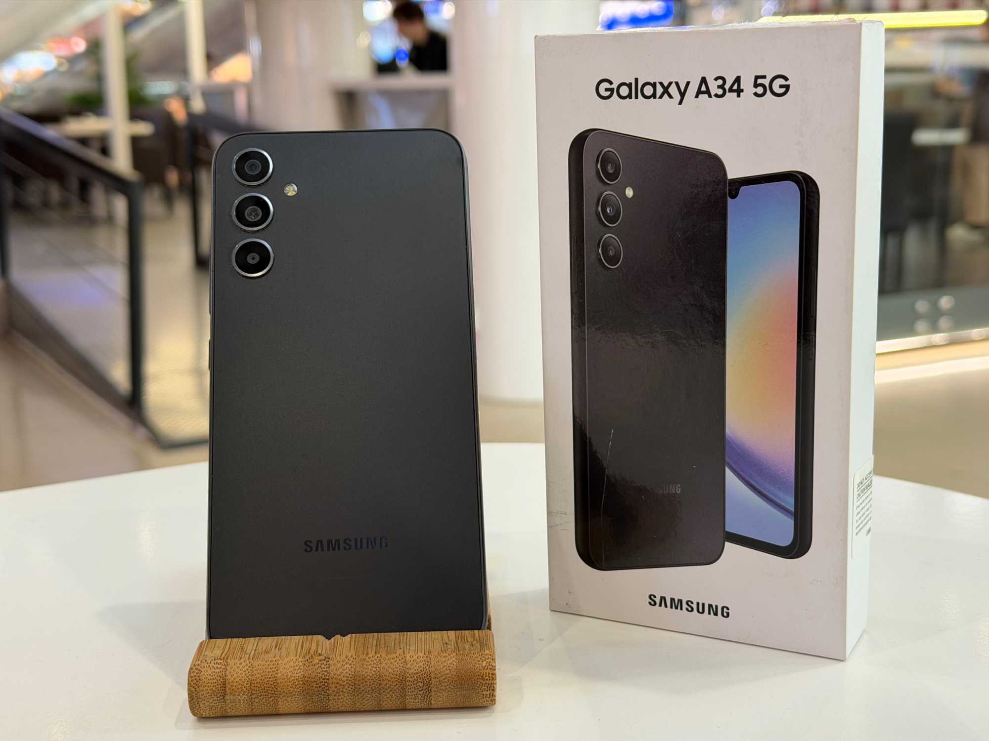 Samsung Galaxy A34 8/128Gb Чёрный imei353403930406961