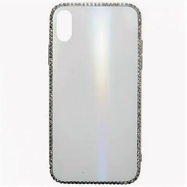 Чехол iPhone 7/8 Plus стразы по бокам