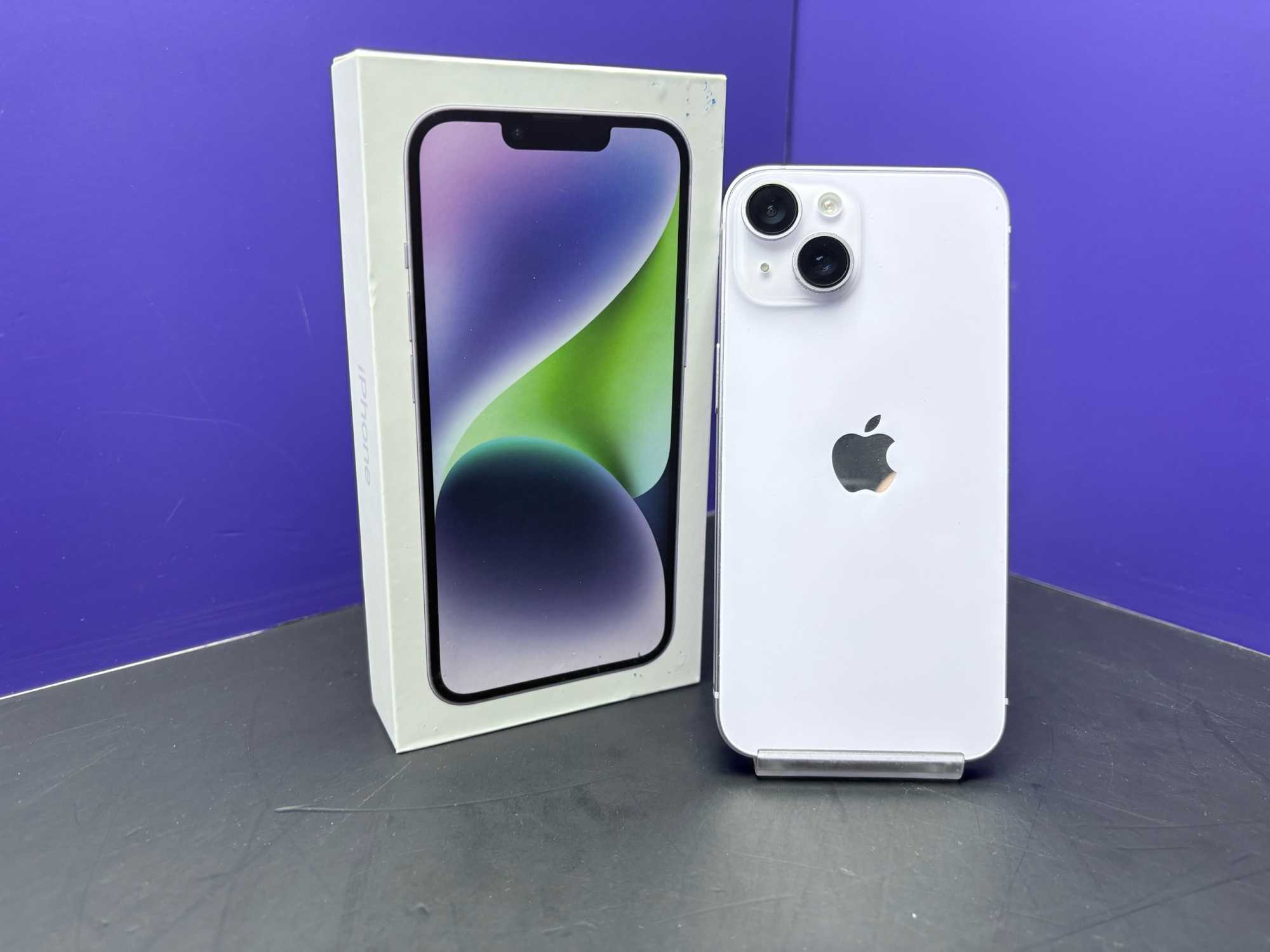 iPhone 14 128Gb Purple Dual Sim АКБ:82% imei357678281692436