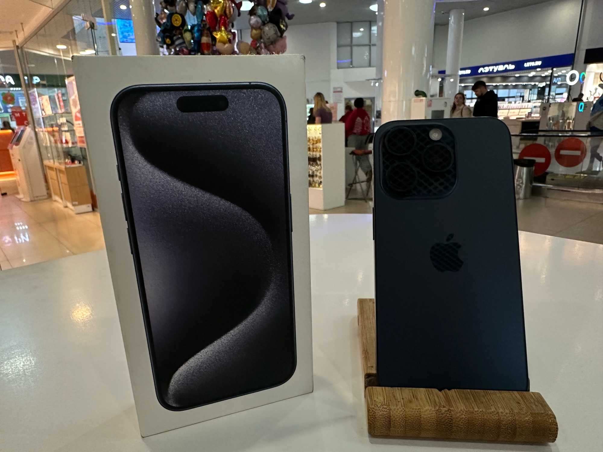 iPhone 15 Pro 128Gb Blue Titanium АКБ 88% imei354230918037412