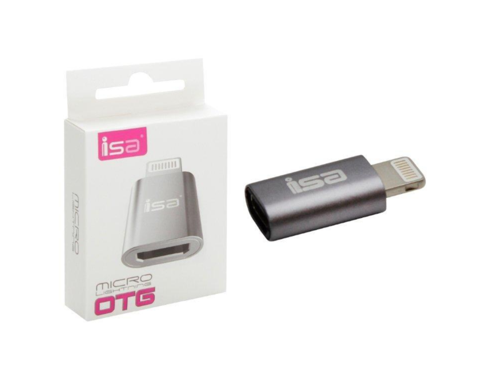 Переходник OTG micro USB/Lighting