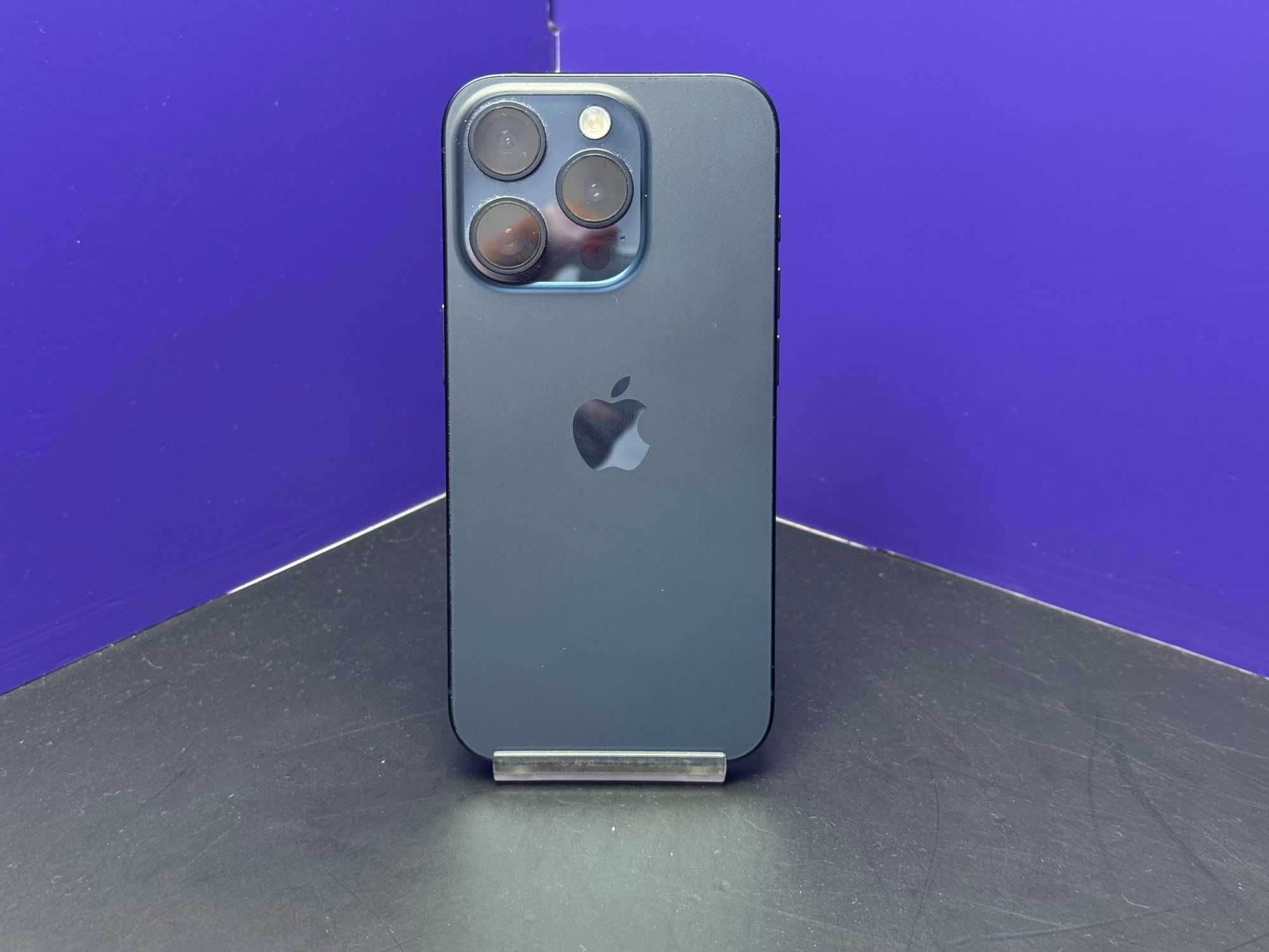 iPhone 15 Pro 128Gb Blue Titanium АКБ 80% imei355746602573908