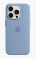Чехол iPhone 15 Pro Silicone Case MagSafe Light Blue