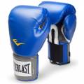 Перчатки тренировочные Everlast PU Pro Style Anti-MB 14oz синие
