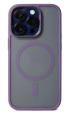Чехол iPhone 15 Pro Clear Case Magsafe Purple
