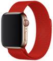 Ремешок для Apple Watch 38mm Milanese Loop Wine Red