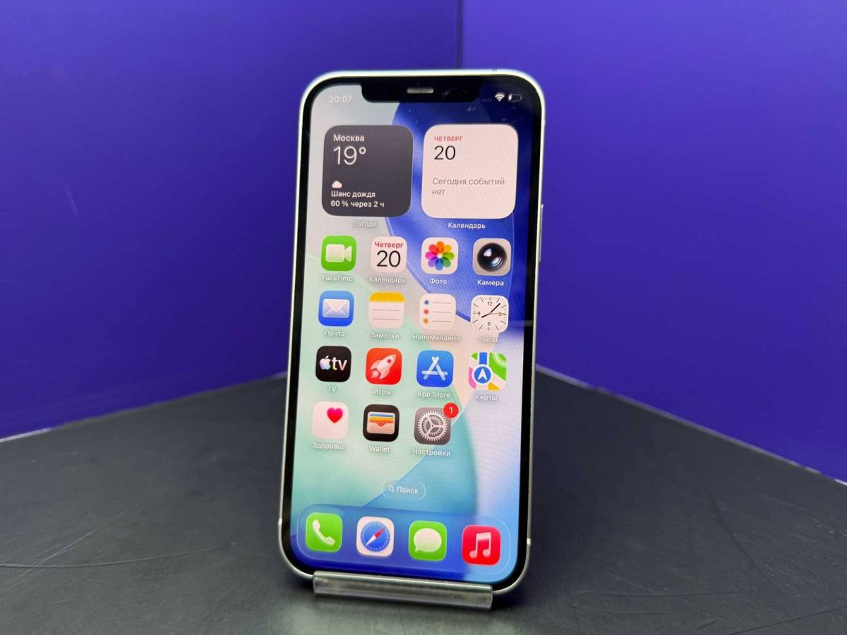iPhone 12 128Gb White АКБ 80% imei359827488421101