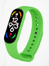 Ремешок Mi Band 7 Silicon Light Green