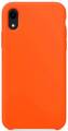 Чехол iPhone XR Silicon Case оранжевый