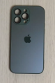 Чехол iPhone 13Pro MagSafe Silicone+Glass зеленый