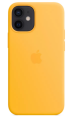 Чехол iPhone 12 mini Silicon Case MagSafe Sunflower