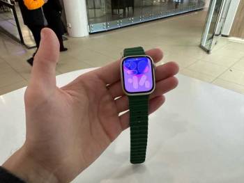 Apple Watch Series 7 41mm АКБ 75% Silver SN:MKQQWNHCR