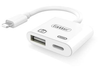 Переходник Earldom OT43 HUB Lighting - Type C + USB