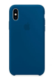 Чехол iPhone X/Xs Silicone Case синий