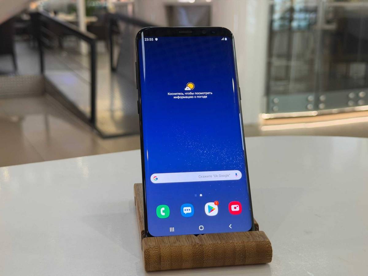 Samsung Galaxy S8+ 4/64Gb Черный imei354359084458464