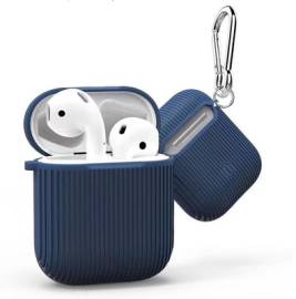 Чехол AirPods с окошком и ремешком