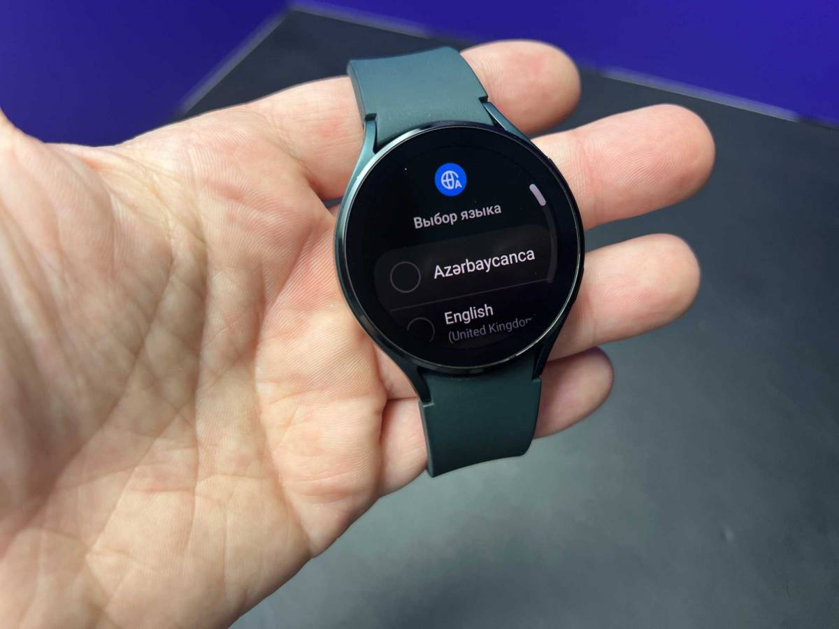 Samsung Galaxy Watch 4 44mm Green sn:RFAR82Z3WBZ