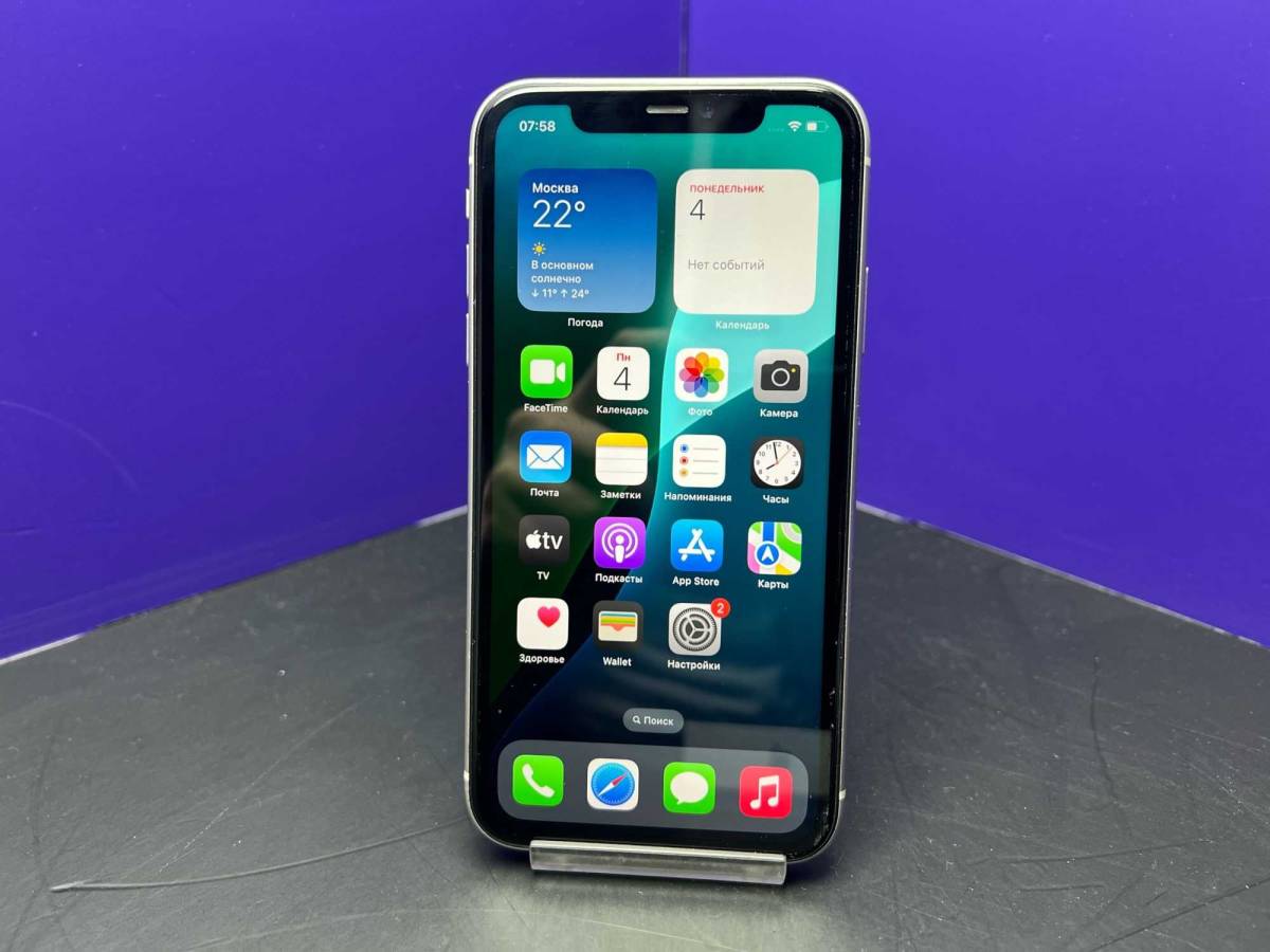 iPhone 11 64Gb White АКБ 100% imei356557105731987