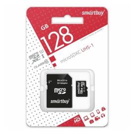 Флеш карта Micro SD 128Gb Smartbuy 