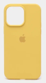 Чехол iPhone 14 Plus Silicone Case желтый