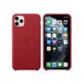 Чехол iPhone 11 Pro Max Leather Case Red