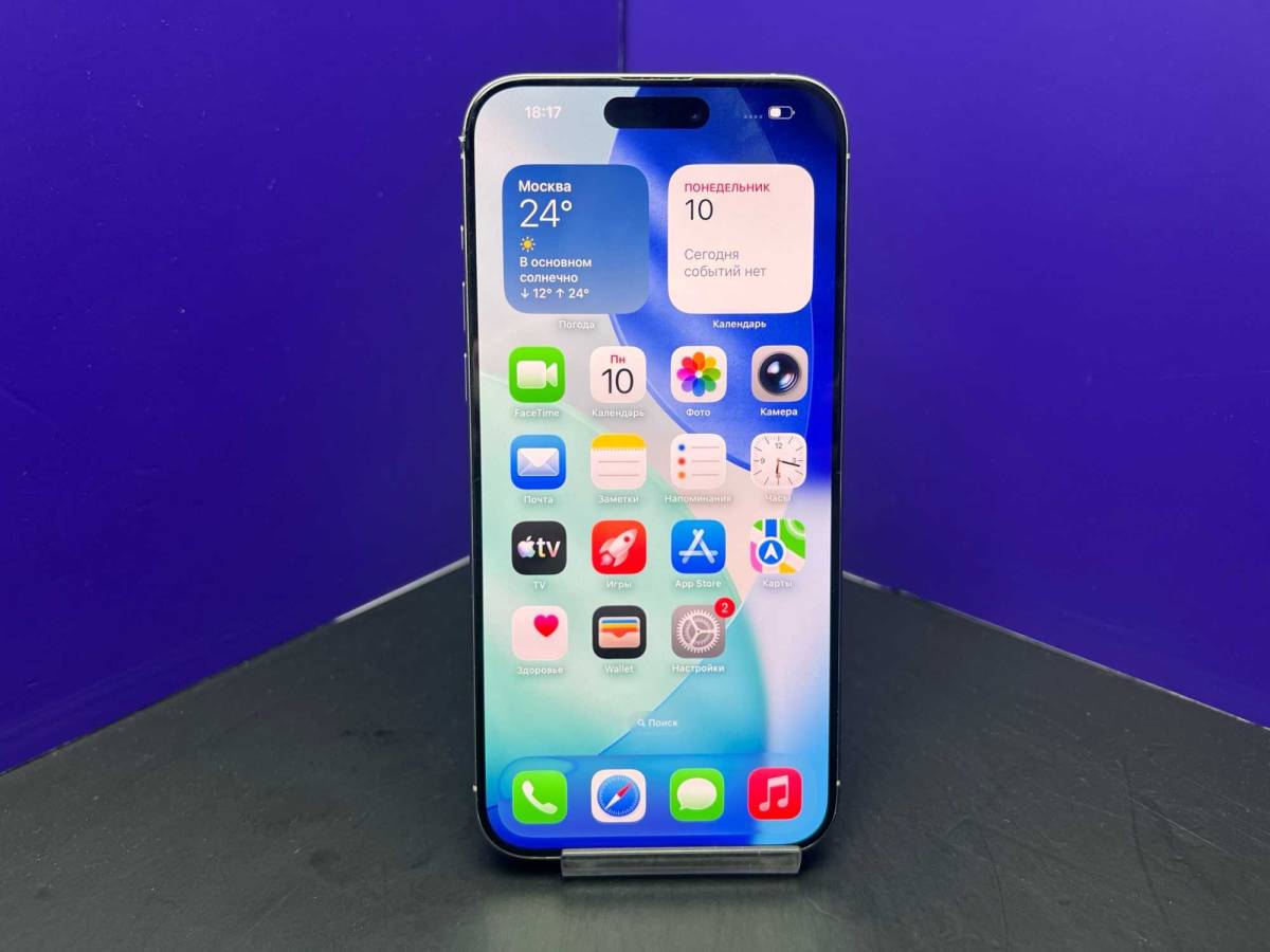 iPhone 15 Pro Max 256Gb White Titanium АКБ 100% imei354784325255132