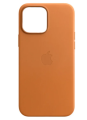 Чехол iPhone 13 Pro Leather Case MagSafe Saddle Brown