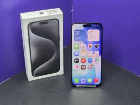 iPhone 15 Pro Max 256Gb Black Titanium АКБ 86% imei 356642152421953