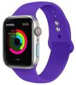 Ремешок для Apple Watch 38mm Silicone сиреневый