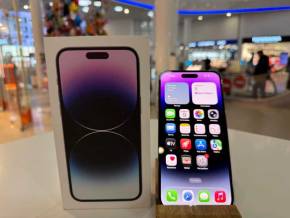 iPhone 14 Pro Max 256Gb E-Sim Deep Purple  АКБ 80% imei351446985201326
