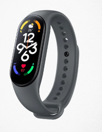 Ремешок Mi Band 7 Silicon Light Grey