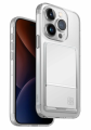 Чехол iPhone 15 Pro прозрачный с визитницей