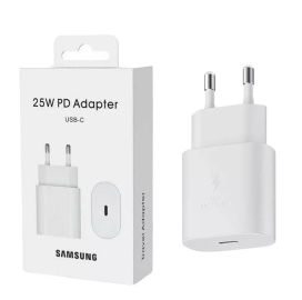 Адаптер питания Samsung 25W PD 2-pin Original White