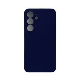 Чехол Samsung S25 Silicone Case темно-синий