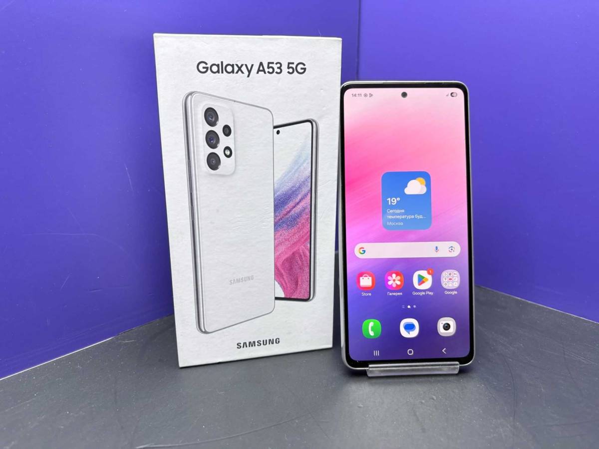 Samsung Galaxy A53 5G 8/128Gb Белый imei353418790482191
